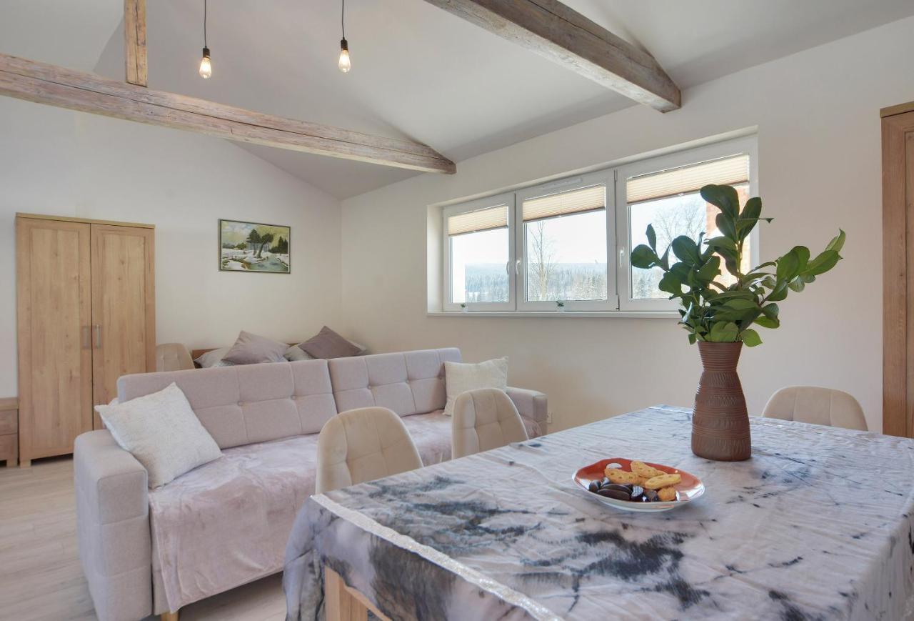 Apartament Sniezna Polana - 2-Pietrowy Apartament Idealny Dla Duzej Rodziny! Szklarska Poreba Bagian luar foto
